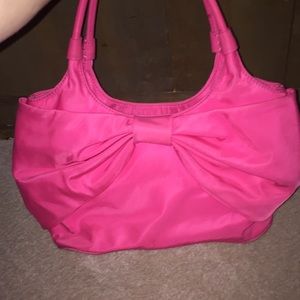 Pink Kate Spade Nylon Shoulder Bag